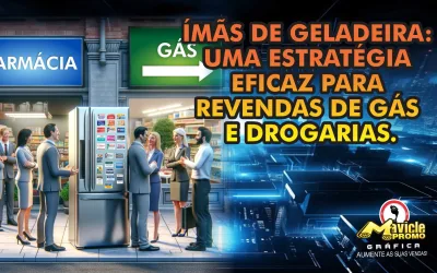 Ímãs de Geladeira: Eficaz para Revendas de Gás e Drogarias.